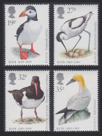 Great Britain Puffin Avocet Oystercatcher Gannet Birds 4v 1989 MNH SG#1419-1422 MI#1185-1188 Sc#1239-1242 - Ungebraucht