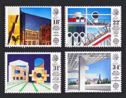Great Britain Europa CEPT British Architects 4v 1987 MNH SG#1355-1358 Sc#1176-1179 - Unused Stamps