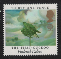 Great Britain Cuckoo Bird Europa CEPT British Composers 1985 MNH SG#1284 Sc#1105 - Unused Stamps