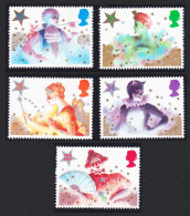 Great Britain Christmas Pantomime Characters 5v 1985 MNH SG#1303-1307 Sc#1124-1128 - Nuovi