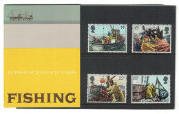 Great Britain Fishing Industry 4v Pres. Pack 1981 MNH SG#1166-1169 - Ongebruikt