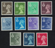 Great Britain Northern Ireland Regional Definitives COLLECTION 1981 - Unused Stamps