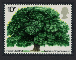 Great Britain Horse Chestnut Tree 1974 MNH SG#949 - Ongebruikt