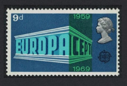 Great Britain Europa CEPT 9d 1969 MNH SG#792 - Unused Stamps