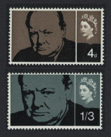 Great Britain Churchill Commemoration 2v 1965 MNH SG#661-662 - Ungebraucht