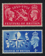 Great Britain Festival Of Britain 2v 1951 MNH SG#513-514 - Neufs