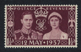 Great Britain King George VI And Queen Elizabeth Coronation 1937 MNH SG#461 - Neufs