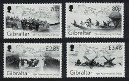 Gibraltar 75th Anniversary Of D-Day Landings 4v FV£7.86 2019 MNH SG#1846-1849 - Gibraltar