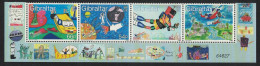 Gibraltar Stampin' The Future Children's Stamp Designs 4v Bottom Strip 2000 MNH SG#903-906 - Gibraltar