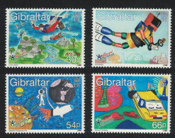 Gibraltar Stampin' The Future Children's Stamp Designs 4v 2000 MNH SG#903-906 - Gibraltar