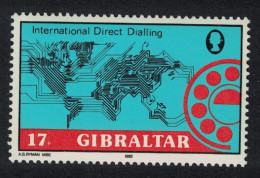Gibraltar International Direct Dialling 1982 MNH SG#484 - Gibraltar