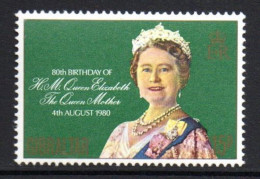 Gibraltar 80th Birthday Of Queen Elizabeth The Queen Mother 1980 MNH SG#436 MI#408 Sc#393 - Gibilterra