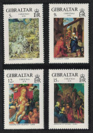 Gibraltar Christmas Paintings By Durer 4v 1978 MNH SG#412-415 Sc#374-377 - Gibraltar