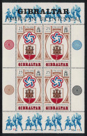 Gibraltar American Revolution MS Imprint '1O' MNH SG#362 Sc#329a - Gibilterra