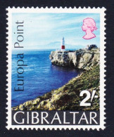 Gibraltar Lighthouse Europa Point 1970 MNH SG#247 - Gibraltar
