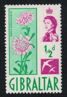 Gibraltar Candytuft Flower ½d 1960 MNH SG#160 - Gibilterra