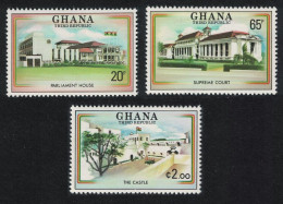 Ghana Third Republic Commemoration 3v 1980 MNH SG#917-919 - Ghana (1957-...)