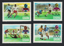 Ghana World Cup Football Championship 4v 1974 MNH SG#715-718 - Ghana (1957-...)