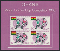 Ghana World Cup Football Championship MS 1966 MNH SG#MS434 MI#Block 22 - Ghana (1957-...)
