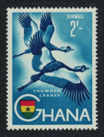 Ghana Crowned Cranes Birds 1959 MNH SG#227 MI#62 Sc#C2 - Ghana (1957-...)