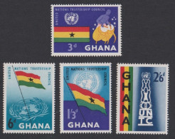 Ghana UN Trusteeship Council 4v 1959 MNH SG#234-237 Sc#67-70 - Ghana (1957-...)
