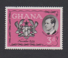 Ghana Visit Of The Duke Of Edinburgh 1959 MNH SG#233 Sc#66 - Ghana (1957-...)