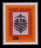 Germany Cent German Unification 1971 MNH SG#1567 - Unused Stamps