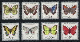 Germany Butterflies 8v 1991 MNH SG#2361-2368 MI#1512-1519 - Nuovi