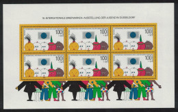 Germany Ethnicity Youth Philatelic Exhibition In Dusseldorf MS 1990 MNH SG#MS2321 MI#Block 21 - Unused Stamps