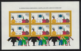 Germany Ethnicity Youth Philatelic Exhibition In Dusseldorf MS 1990 MNH SG#MS2321 MI#Block 21 - Nuovi