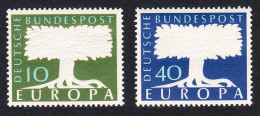 Germany Europa CEPT 1957 2v 1957 MNH SG#1187-1188 - Ongebruikt