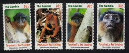 Gambia Red Colobus Monkey WWF 4v 2016 MNH - Gambie (1965-...)