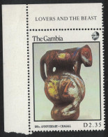 Gambia Marc Chagall 'Lovers And The Beast' 1987 MNH SG#695 - Gambie (1965-...)