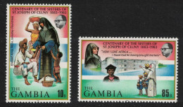 Gambia Sisters Of St Joseph Of Cluny's Work 2v 1983 MNH SG#492-493 - Gambia (1965-...)