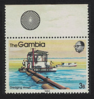Gambia Dredger Vessel Margin 1983 MNH SG#496 - Gambia (1965-...)