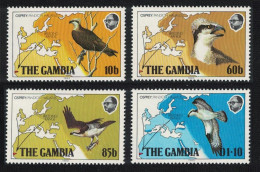 Gambia Osprey Birds 4v 1983 MNH SG#510-513 - Gambie (1965-...)