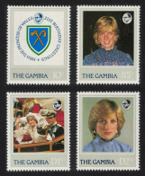 Gambia Diana Princess Of Wales 21st Birthday 4v 1982 MNH SG#476-479 - Gambie (1965-...)