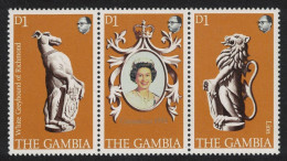 Gambia 25th Anniversary Of Coronation 3v 1978 MNH SG#397-399 - Gambia (1965-...)