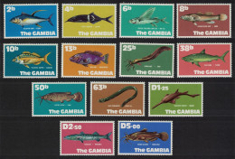 Gambia Fish 13v 1971 MNH SG#271-283 - Gambie (1965-...)