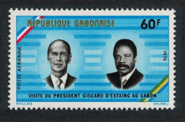 Gabon Visit Of President Giscard D'Estaing To Gabon 1976 MNH SG#595 - Gabon (1960-...)