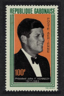 Gabon President Kennedy Commemoration 1964 MNH SG#225 - Gabon (1960-...)