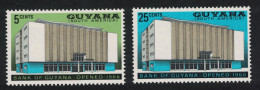 Guyana Opening Of Bank Of Guyana 2v 1966 MNH SG#412-413 - Guyane (1966-...)