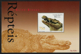 Guinea-Bissau Crocodile Reptiles MS 2002 MNH SG#MS1377 - Guinée-Bissau
