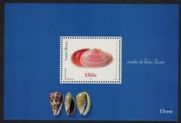 Guinea-Bissau Shell 'Tellina Madagascariensis' MS 2002 MNH SG#MS1368 - Guinée-Bissau