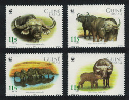 Guinea-Bissau WWF African Buffalo 'Syncerus Caffer' 4v 2002 MNH SG#1351-1354 MI#2009-2012 - Guinea-Bissau