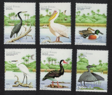Guinea-Bissau Heron Egret Pelican Goose Mallard Water Birds 6v 2001 MNH SG#1342-1347 - Guinea-Bissau