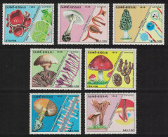 Guinea-Bissau Fungi Mushrooms 7v 1988 MNH SG#1059-1065 - Guinea-Bissau