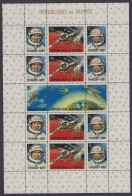 Guinea USSR Russia In Space Belyayev Leonov MS 1965 MNH SG#MS500 Sc#393a - Guinée (1958-...)