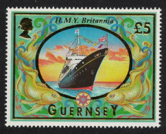 Guernsey Royal Yacht Britannia Ship £5 1998 MNH SG#803 - Guernsey