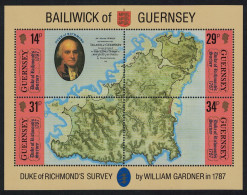 Guernsey Duke Of Richmond MS 1987 MNH SG#MS393 - Guernsey